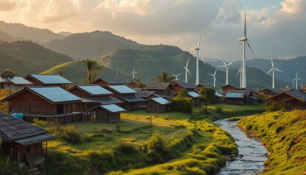 Desa di Nusa Tenggara dengan pembangkit listrik ramah lingkungan