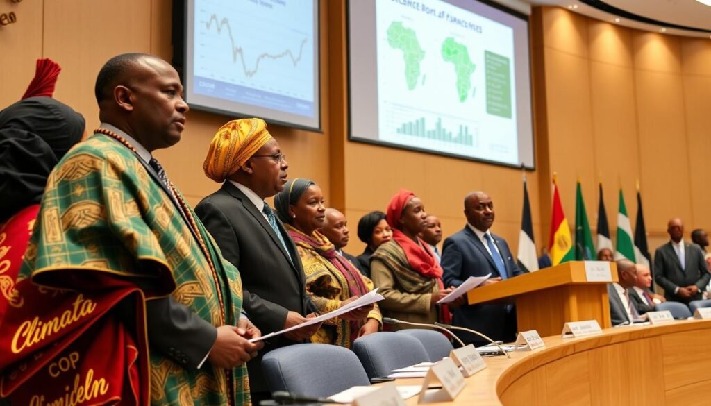 African delegates at COP conference advocating for climate justice as part of post-pandemic diplomatic priorities
