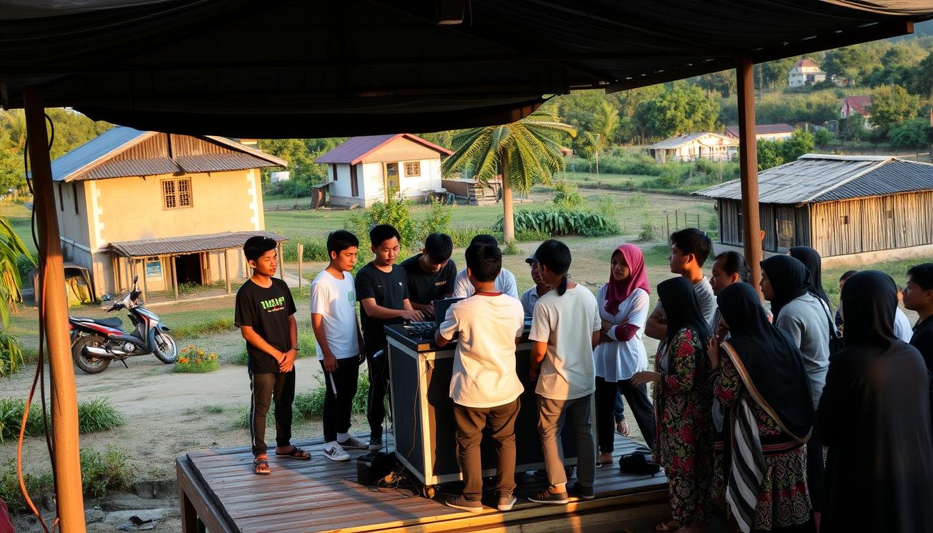 Mahasiswa UGM jadi DJ desa dalam KKN edukatif