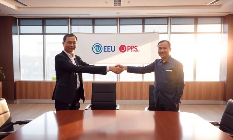 UEU & BPS DKI Teken MOU Dirikan Pojok Statistik di Kampus