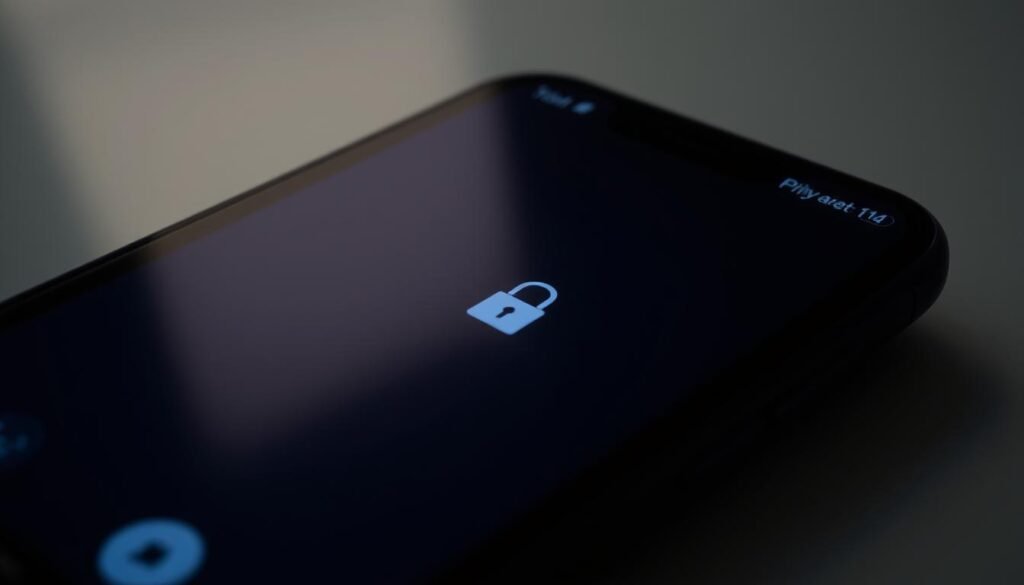 A minimalist, well-lit private space on an Android 14 smartphone. The screen is dimly lit, showcasing a simple, distraction-free interface with clean icons and a blurred background. The space feels secure and personal, with subtle details like a discreet padlock icon indicating the area's privacy. The camera angle is slightly elevated, giving a sense of exclusivity and control over this contained digital realm. The overall mood is one of focus, organization, and a retreat from the noise of the broader device ecosystem. A minimalist, well-lit private space on an Android 14 smartphone. The screen is dimly lit, showcasing a simple, distraction-free interface with clean icons and a blurred background. The space feels secure and personal, with subtle details like a discreet padlock icon indicating the area's privacy. The camera angle is slightly elevated, giving a sense of exclusivity and control over this contained digital realm. The overall mood is one of focus, organization, and a retreat from the noise of the broader device ecosystem.