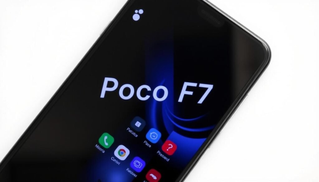Gambar Poco F7 dengan baterai 6500mAh
