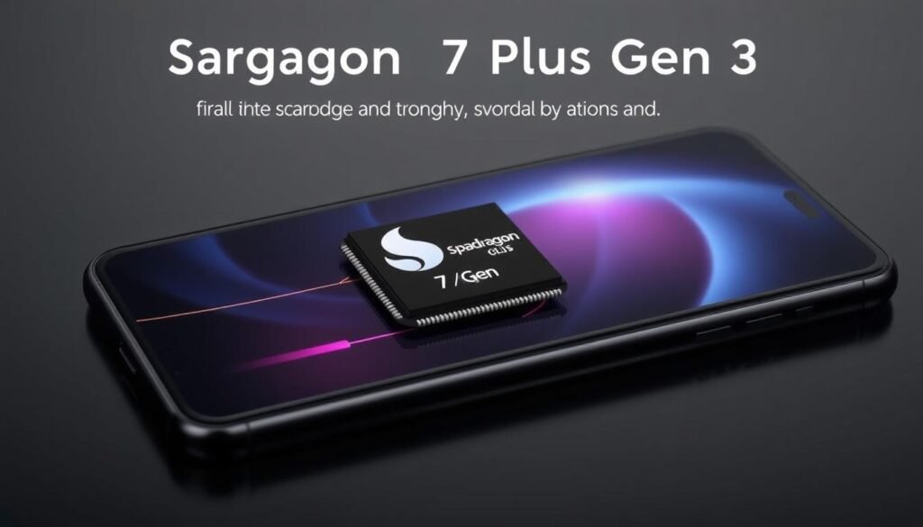Gambar Snapdragon 7 Plus Gen 3 pada smartphone