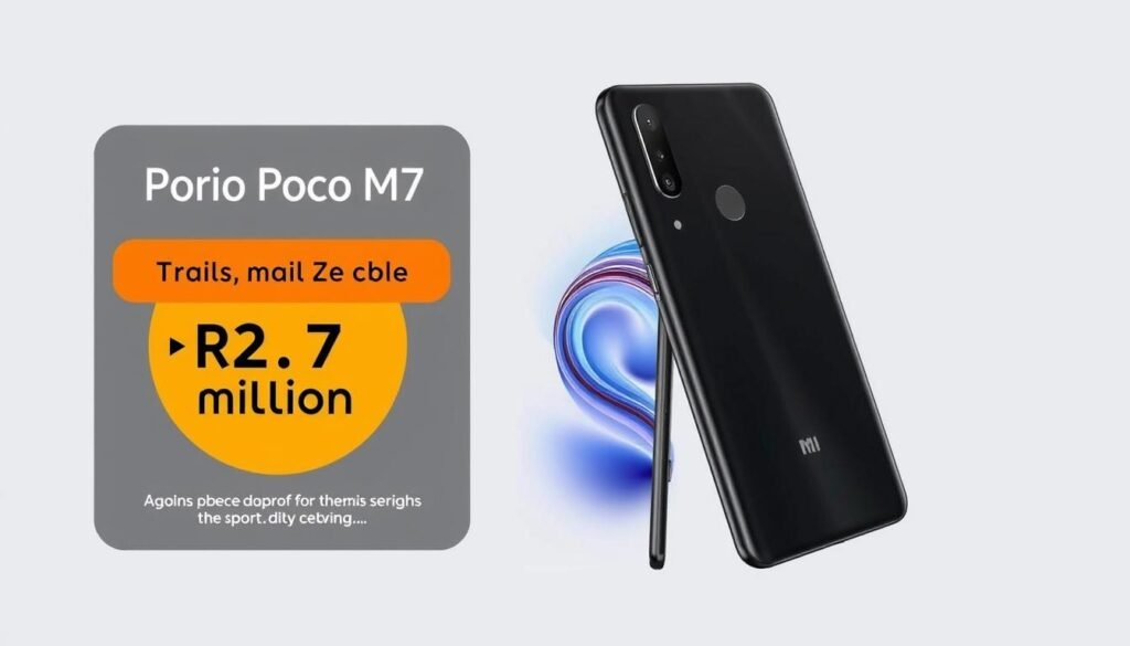 Gambar Xiaomi Poco M7 dengan harga Rp2,7 jutaan