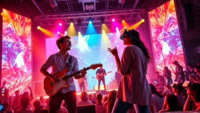 Teknologi konser virtual artis