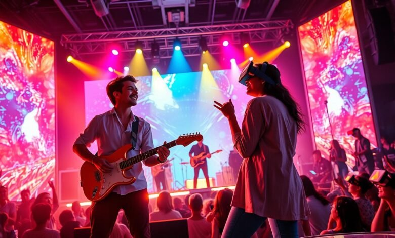 Teknologi konser virtual artis