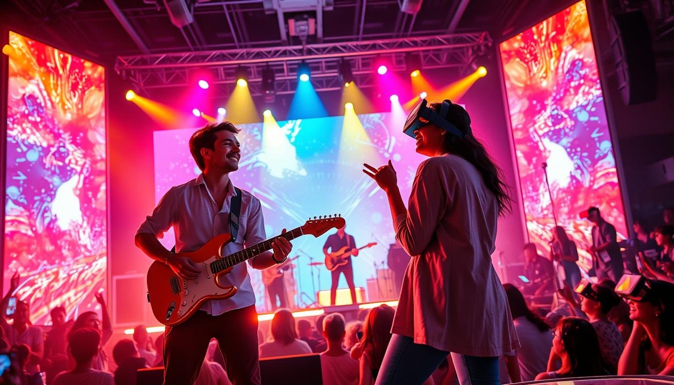 Teknologi konser virtual artis